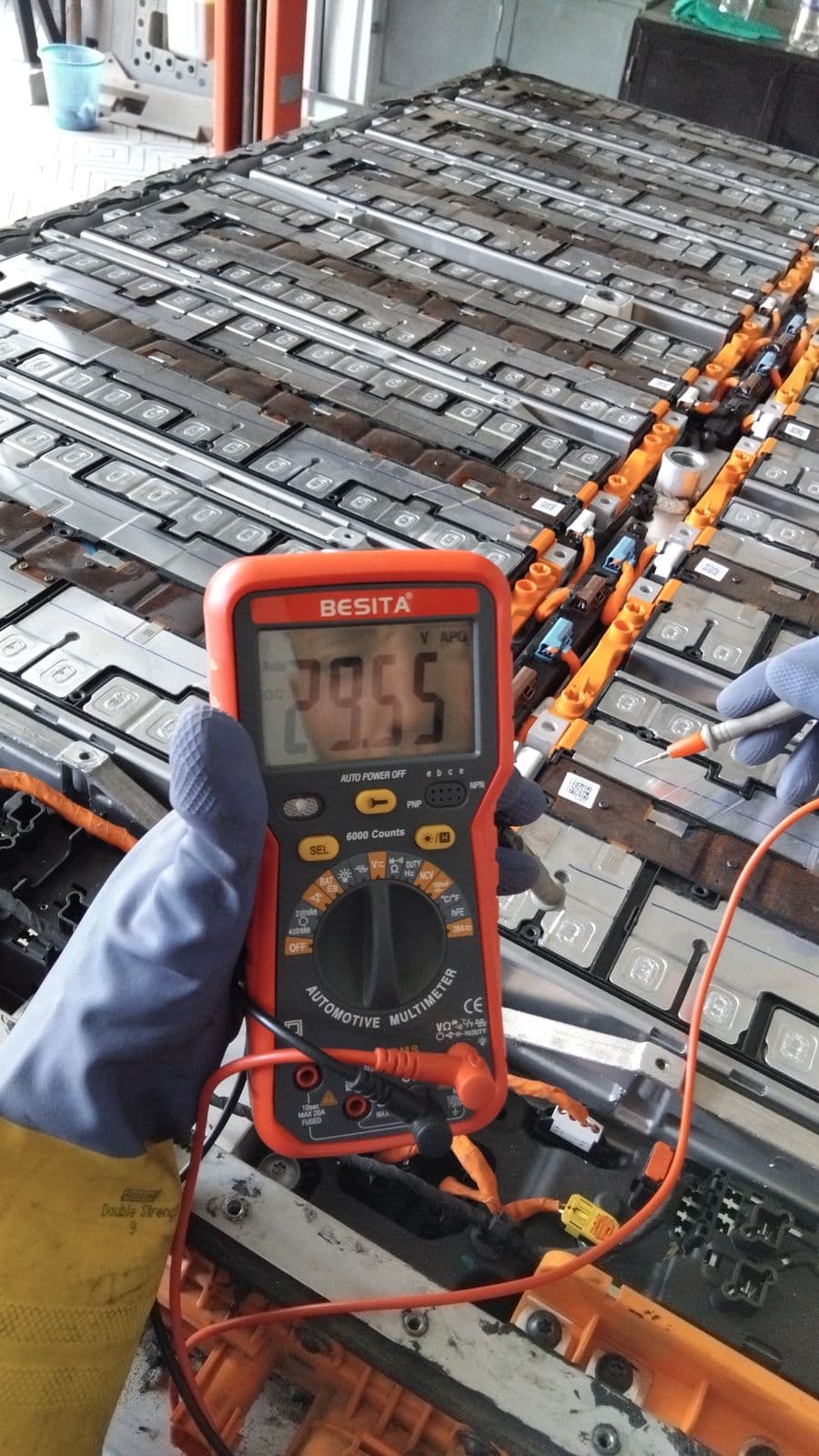 String voltage verification
