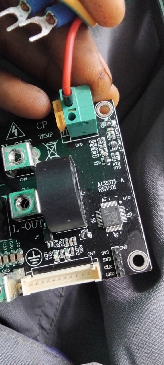 Power PCB - output stage inspection